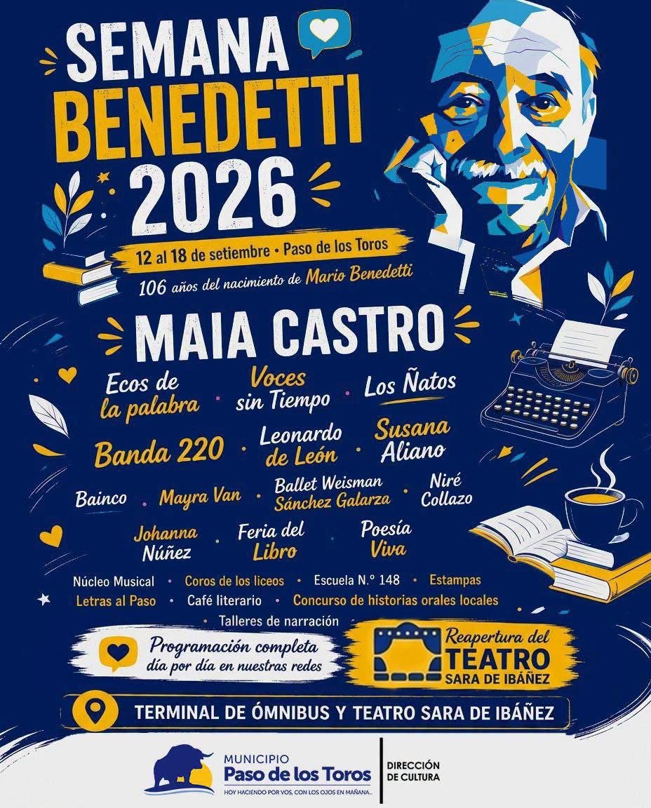Semana Benedetti del 12 al 18 de septiembre 