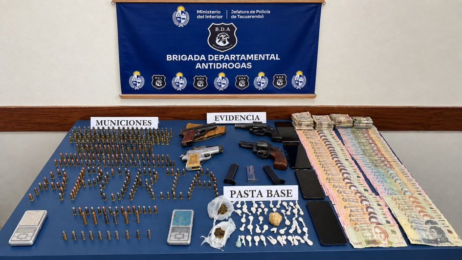 Operación antidrogas: 5 delincuentes condenados 