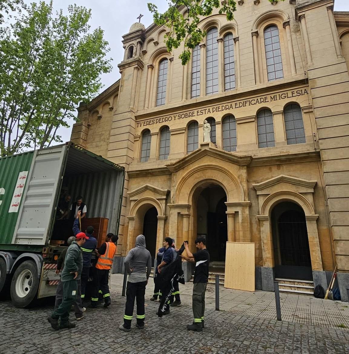 Histórico órgano de tubos proveniente de Suiza ya está en la Iglesia San Pedro de Durazno