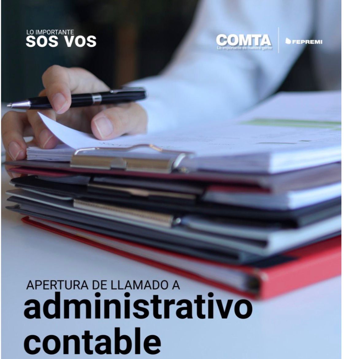 Llamado cargo Administrativo Contable COMTA Paso de los Toros 