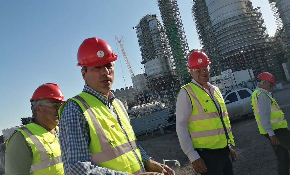 Comisión de Seguimiento de UPM sesionó en la planta en construcción