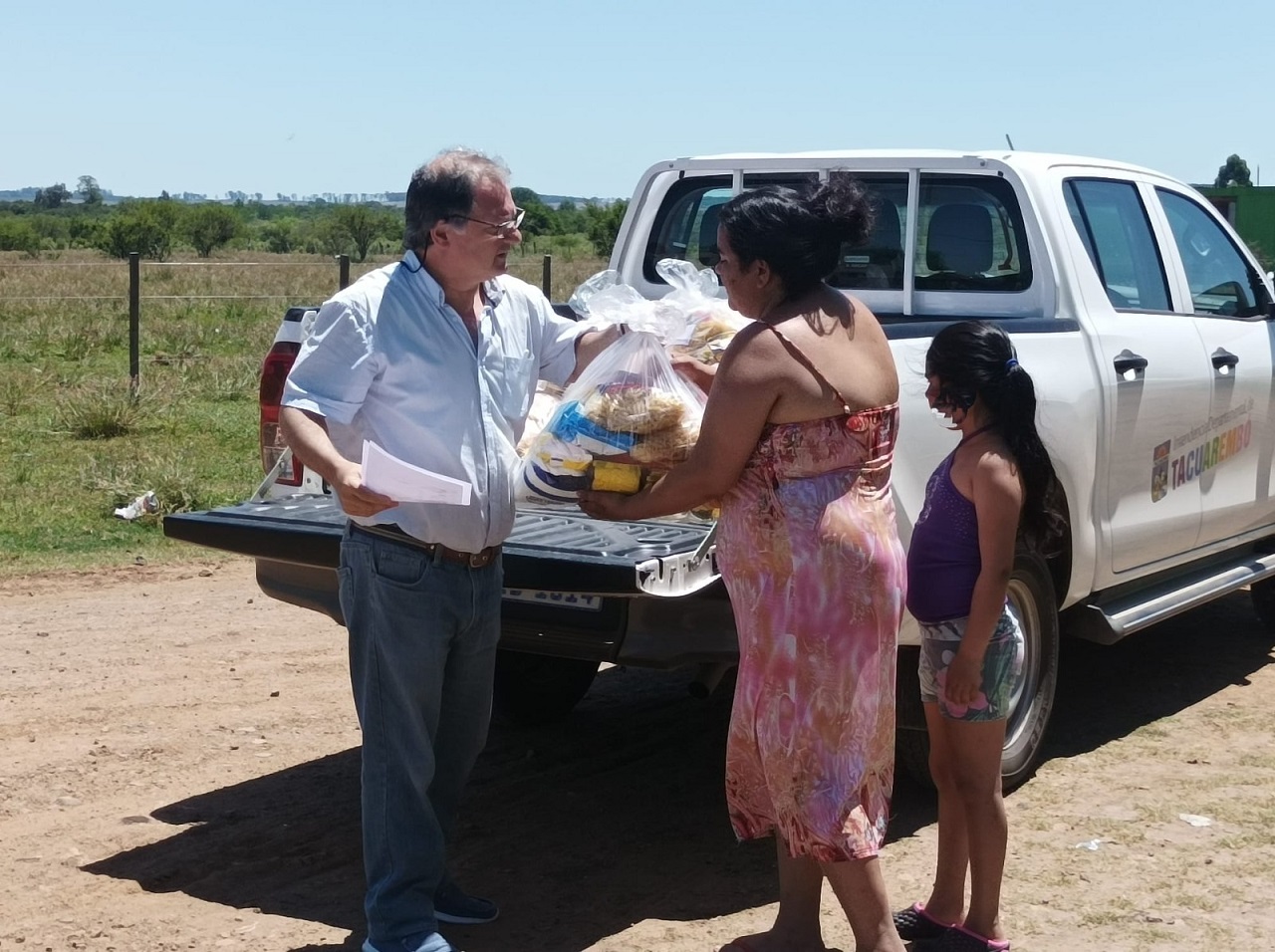 Intendencia de Tacuarembó informó Entrega de Canastas 