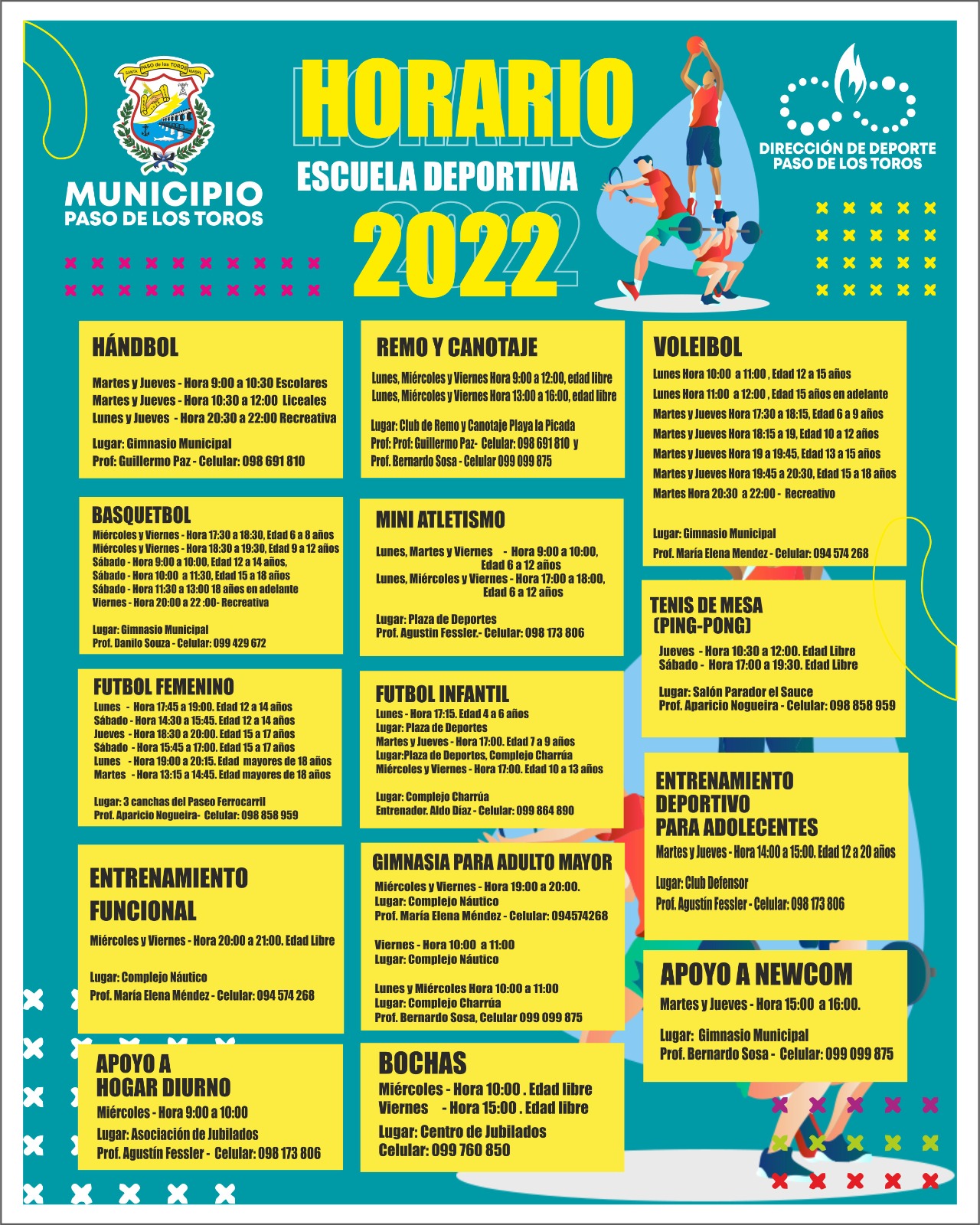ESCUELAS DEPORTIVAS 2022