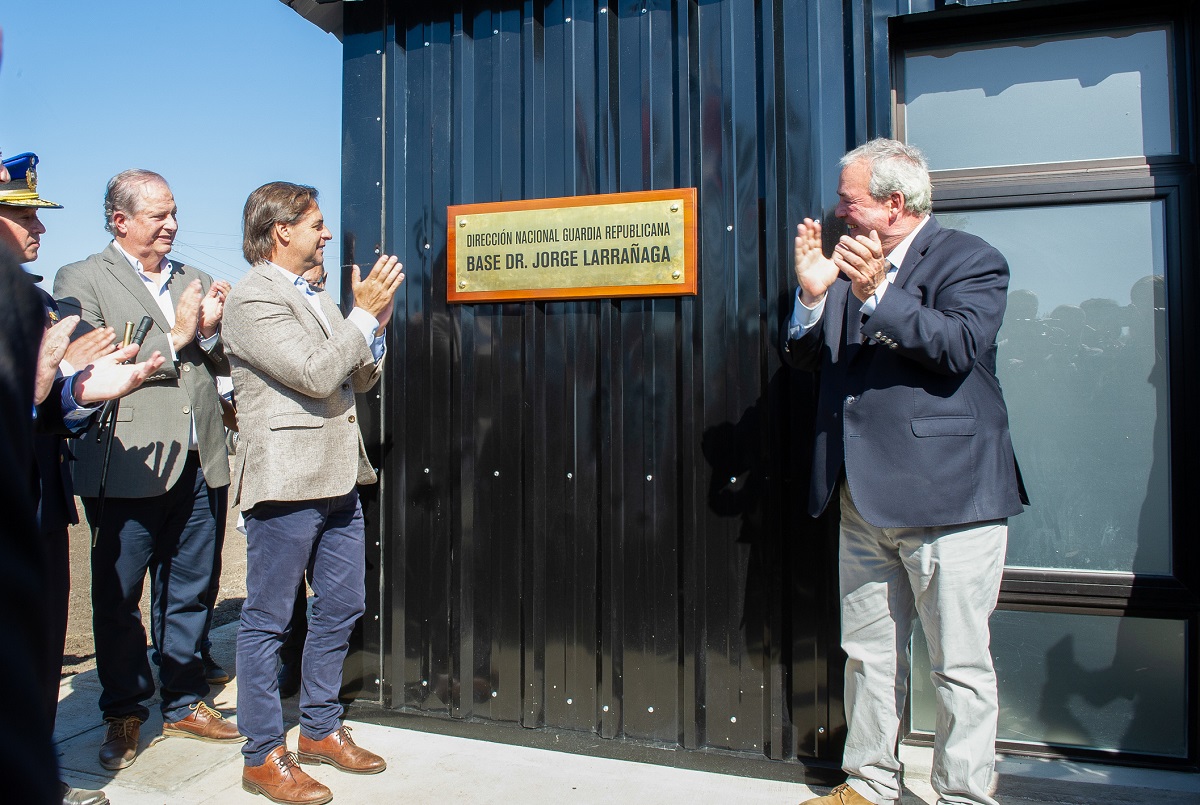 Se Inauguró Base Jorge Larrañaga De La Guardia Repúblicana En Tacuarembó 5360